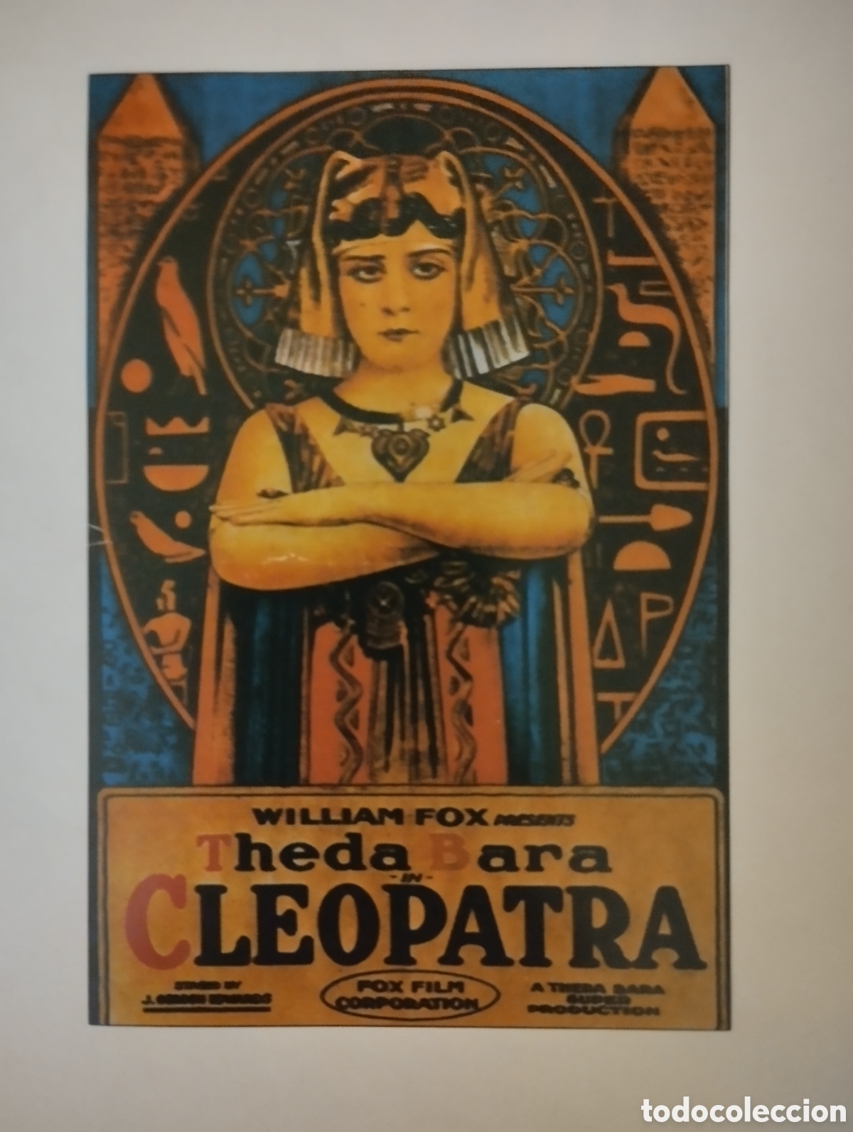 Coleccionismo cromos antiguos: Minificha N1222 Cleopatra - 1917 - V.O.