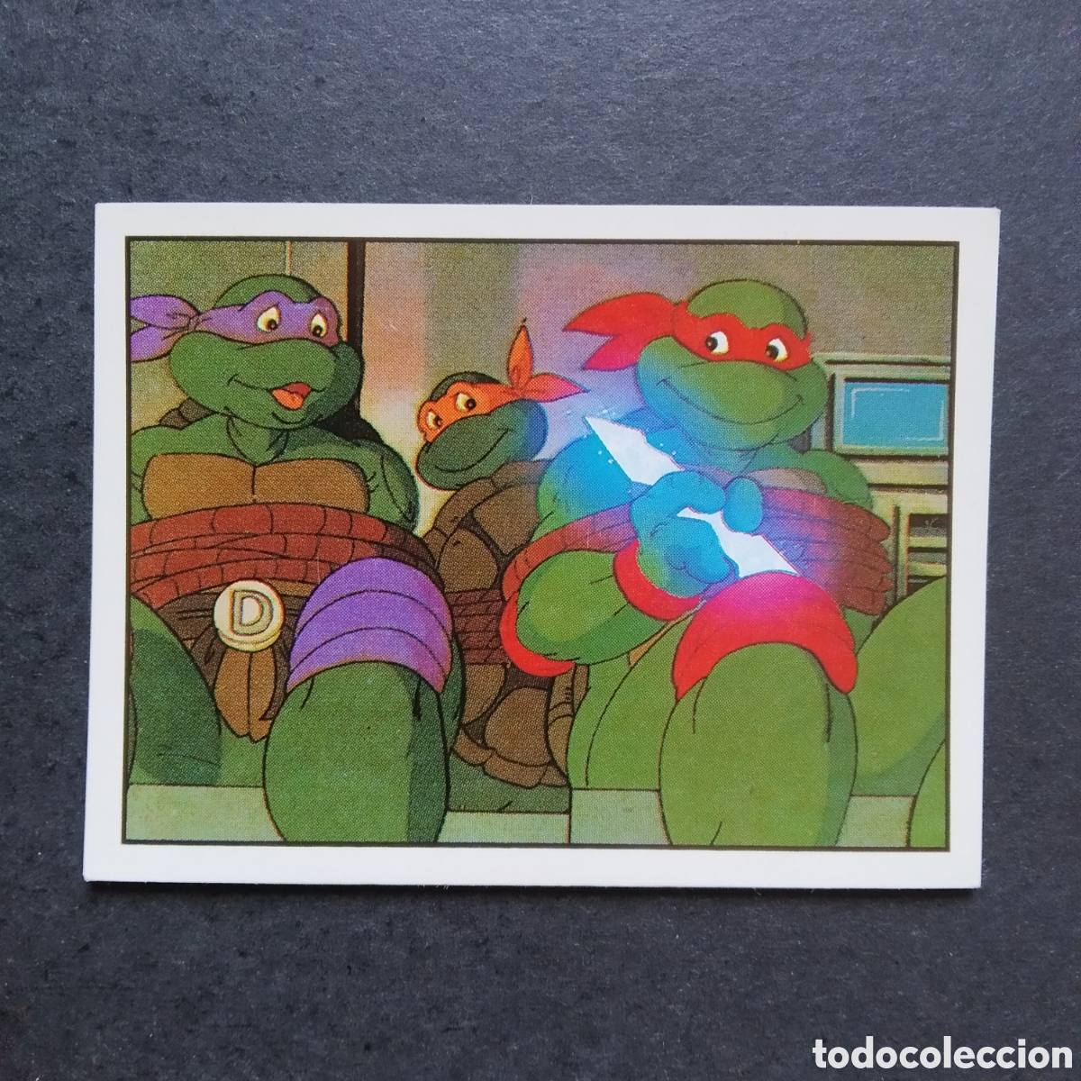Sammeln alte Sammelbilder: CROMO - N&deg; 148 - TORTUGAS NINJA / TEENAGE MUTANT HERO TURTLES - PANINI - A&Ntilde;O 1990
