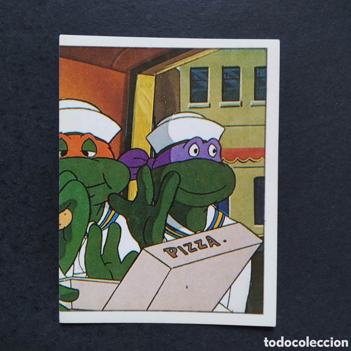 Collectionnisme Cartes &agrave; collectionner anciennes: CROMO - N&deg; 164 - TORTUGAS NINJA / TEENAGE MUTANT HERO TURTLES - PANINI - A&Ntilde;O 1990