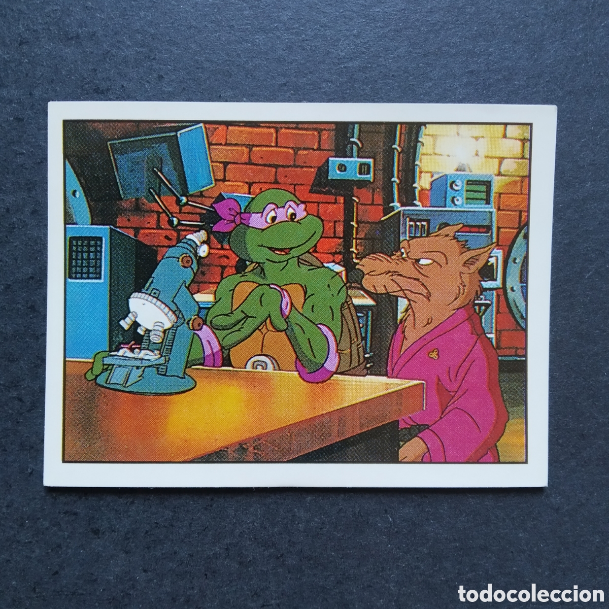 Collectionnisme Cartes &agrave; collectionner anciennes: CROMO - N&deg; 170 - TORTUGAS NINJA / TEENAGE MUTANT HERO TURTLES - PANINI - A&Ntilde;O 1990