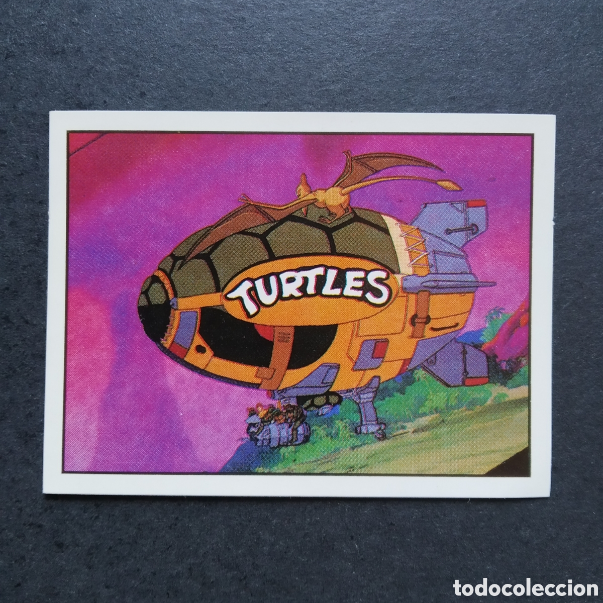 Collectionnisme Cartes &agrave; collectionner anciennes: CROMO - N&deg; 197 - TORTUGAS NINJA / TEENAGE MUTANT HERO TURTLES - PANINI - A&Ntilde;O 1990