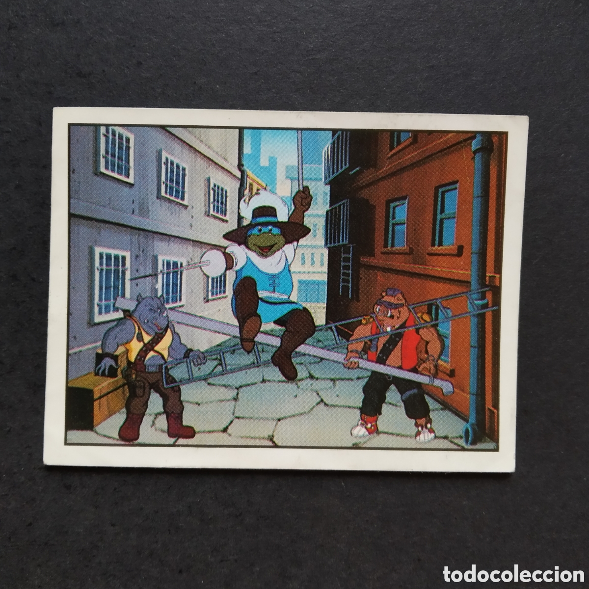 Collectionnisme Cartes &agrave; collectionner anciennes: CROMO - N&deg; 236 - TORTUGAS NINJA / TEENAGE MUTANT HERO TURTLES - PANINI - A&Ntilde;O 1990