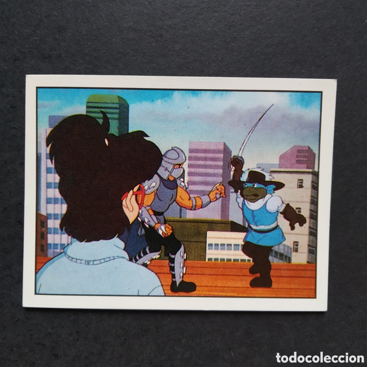 Collectionnisme Cartes &agrave; collectionner anciennes: CROMO - N&deg; 239 - TORTUGAS NINJA / TEENAGE MUTANT HERO TURTLES - PANINI - A&Ntilde;O 1990