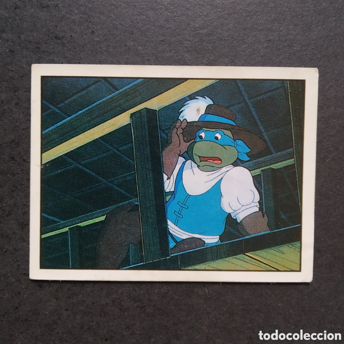 Collectionnisme Cartes &agrave; collectionner anciennes: CROMO - N&deg; 247 - TORTUGAS NINJA / TEENAGE MUTANT HERO TURTLES - PANINI - A&Ntilde;O 1990