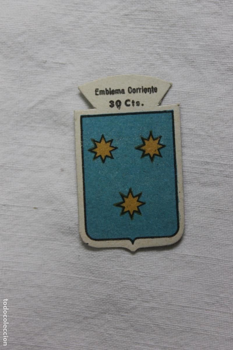 Collezionismo Figurine antiche: EMBLEMA AUXILIO SOCIAL APELLIDO ORIBE N&ordm; 197