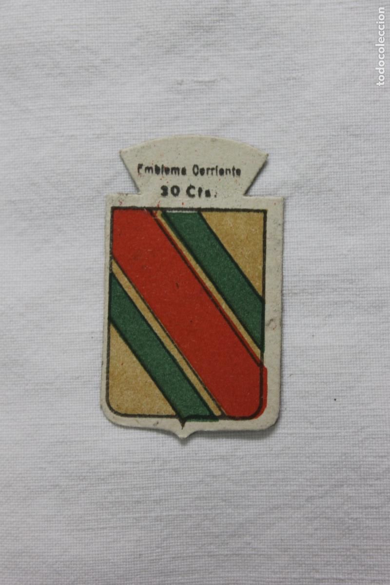 Collezionismo Figurine antiche: EMBLEMA AUXILIO SOCIAL APELLIDO CID-RUIZ DIAZ N&ordm; 196