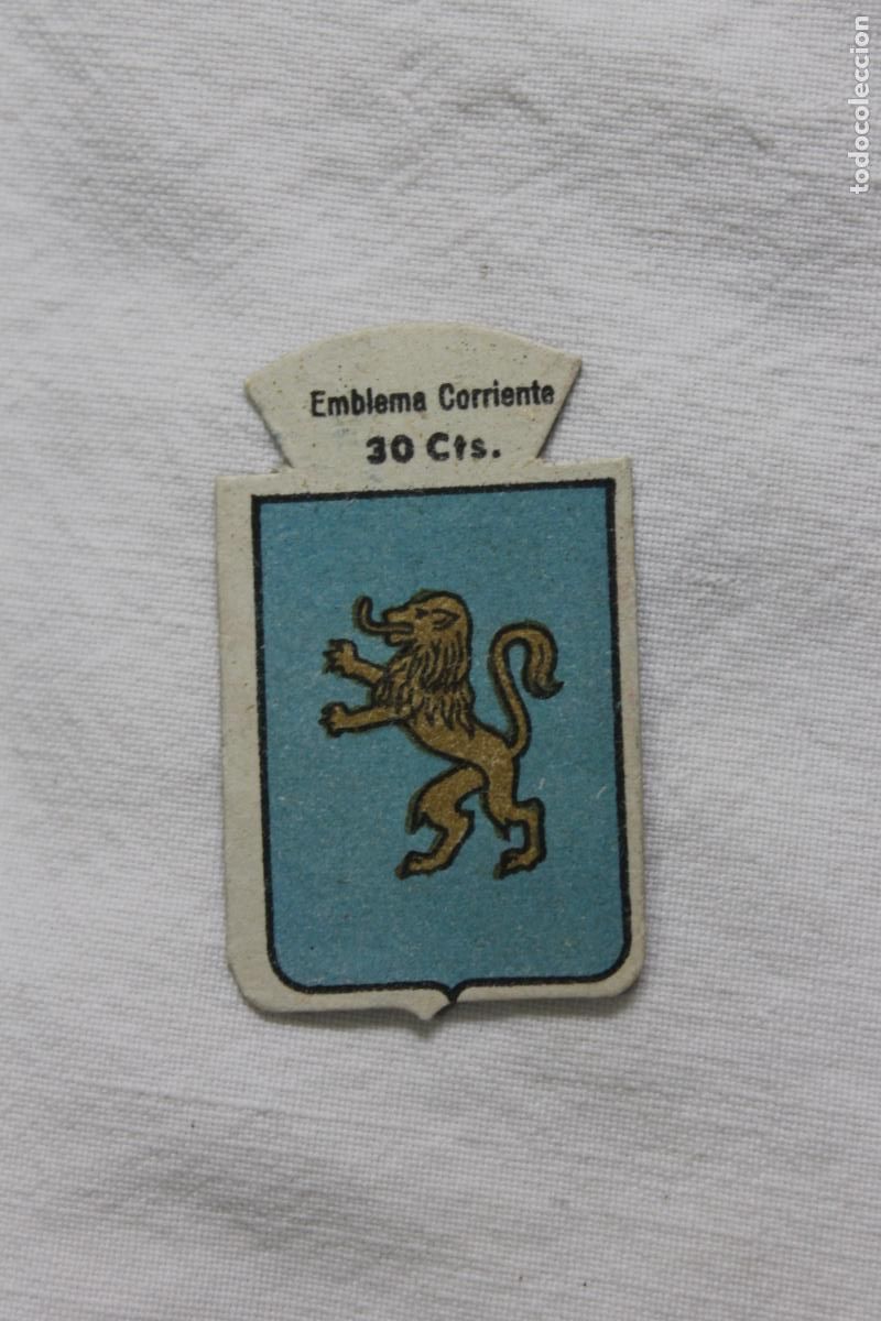 Collectable Antique Stickers: EMBLEMA AUXILIO SOCIAL APELLIDO ARMENTA N&ordm; 183