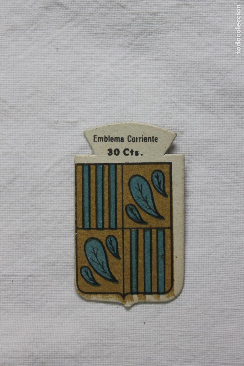 Collectable Antique Stickers: EMBLEMA AUXILIO SOCIAL APELLIDO DURAN N&ordm; 189