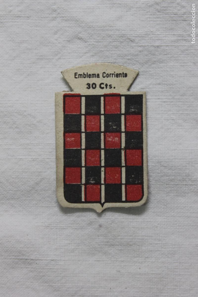 Collectable Antique Stickers: EMBLEMA AUXILIO SOCIAL APELLIDO BERMUDEZ N&ordm; 188