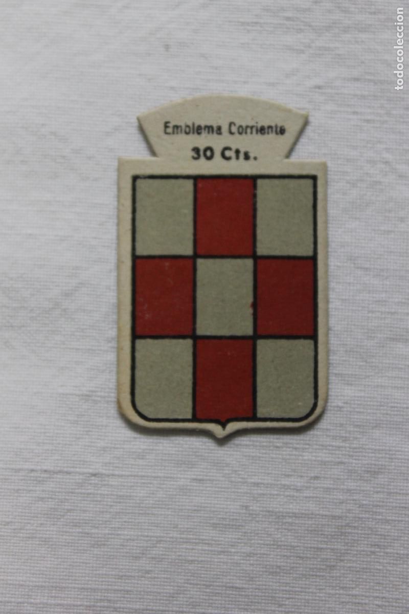 Coleccionismo cromos antiguos: EMBLEMA AUXILIO SOCIAL APELLIDO VILLAFA&Ntilde;A N&ordm; 159