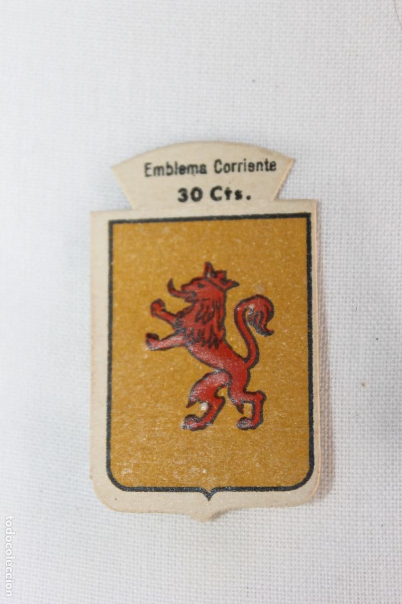 Collezionismo Figurine antiche: EMBLEMA AUXILIO SOCIAL APELLIDO FERRARI N&ordm; 156