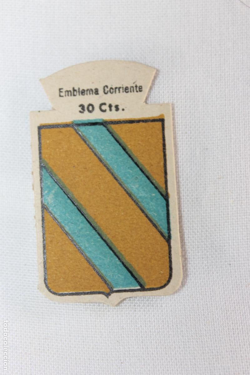 Collectionnisme Cartes &agrave; collectionner anciennes: EMBLEMA AUXILIO SOCIAL APELLIDO BAIDES N&ordm; 141