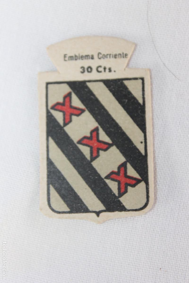 Collectionnisme Cartes &agrave; collectionner anciennes: EMBLEMA AUXILIO SOCIAL APELLIDO BRIZUELA N&ordm; 149