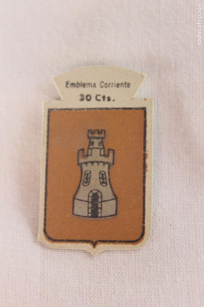 Sammeln alte Sammelbilder: EMBLEMA AUXILIO SOCIAL APELLIDO TORROELLA N&ordm; 132