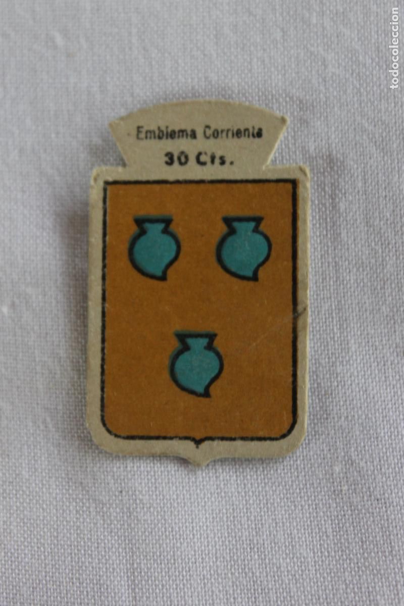 Sammeln alte Sammelbilder: EMBLEMA AUXILIO SOCIAL APELLIDO GAMBOA N&ordm; 139