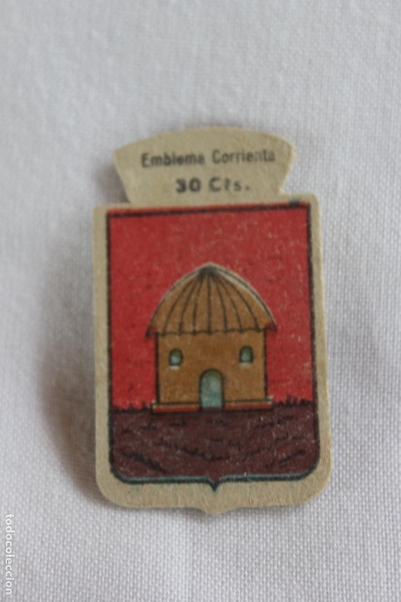 Colecionismo Cromos antigos: EMBLEMA AUXILIO SOCIAL APELLIDO CANA&Ntilde;ES N&ordm; 125