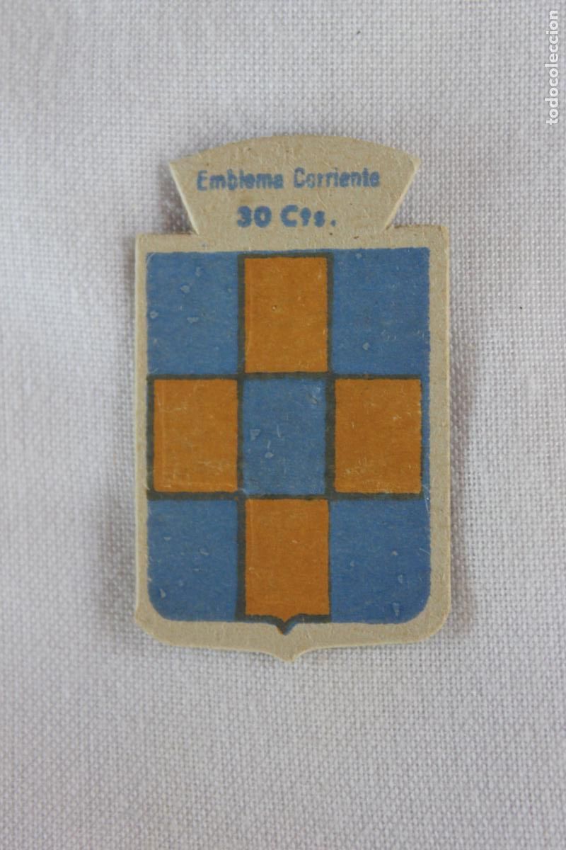 Colecionismo Cromos antigos: EMBLEMA AUXILIO SOCIAL APELLIDO ARJONA N&ordm; 124