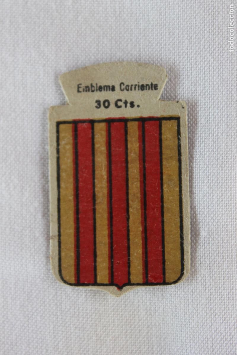 Colecionismo Cromos antigos: EMBLEMA AUXILIO SOCIAL APELLIDO FOIX N&ordm; 117