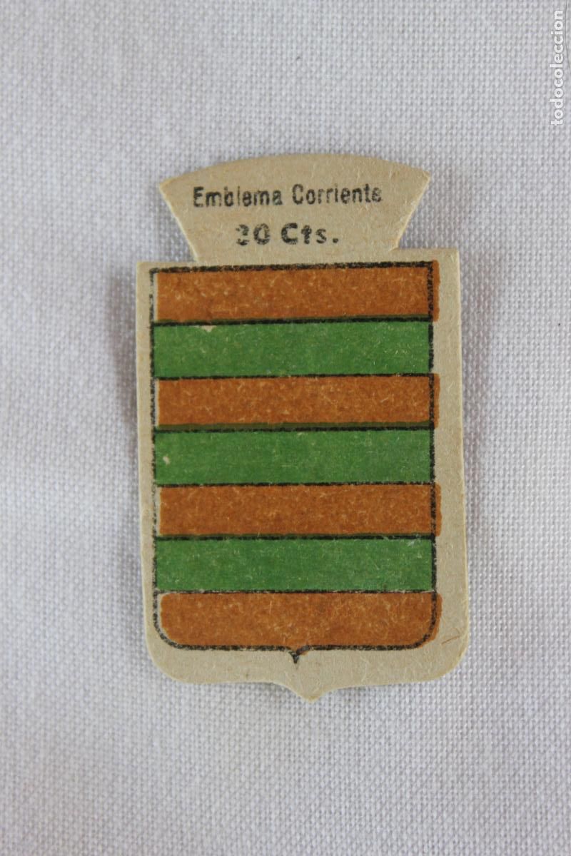 Colecionismo Cromos antigos: EMBLEMA AUXILIO SOCIAL APELLIDO MOLARES N&ordm; 115