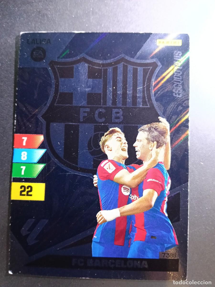 Coleccionismo cromos antiguos: ADRENALYN XL ESCUDO BARCELONA 73 BIS CROMO LIGA 2023 2024 23 24 PANINI