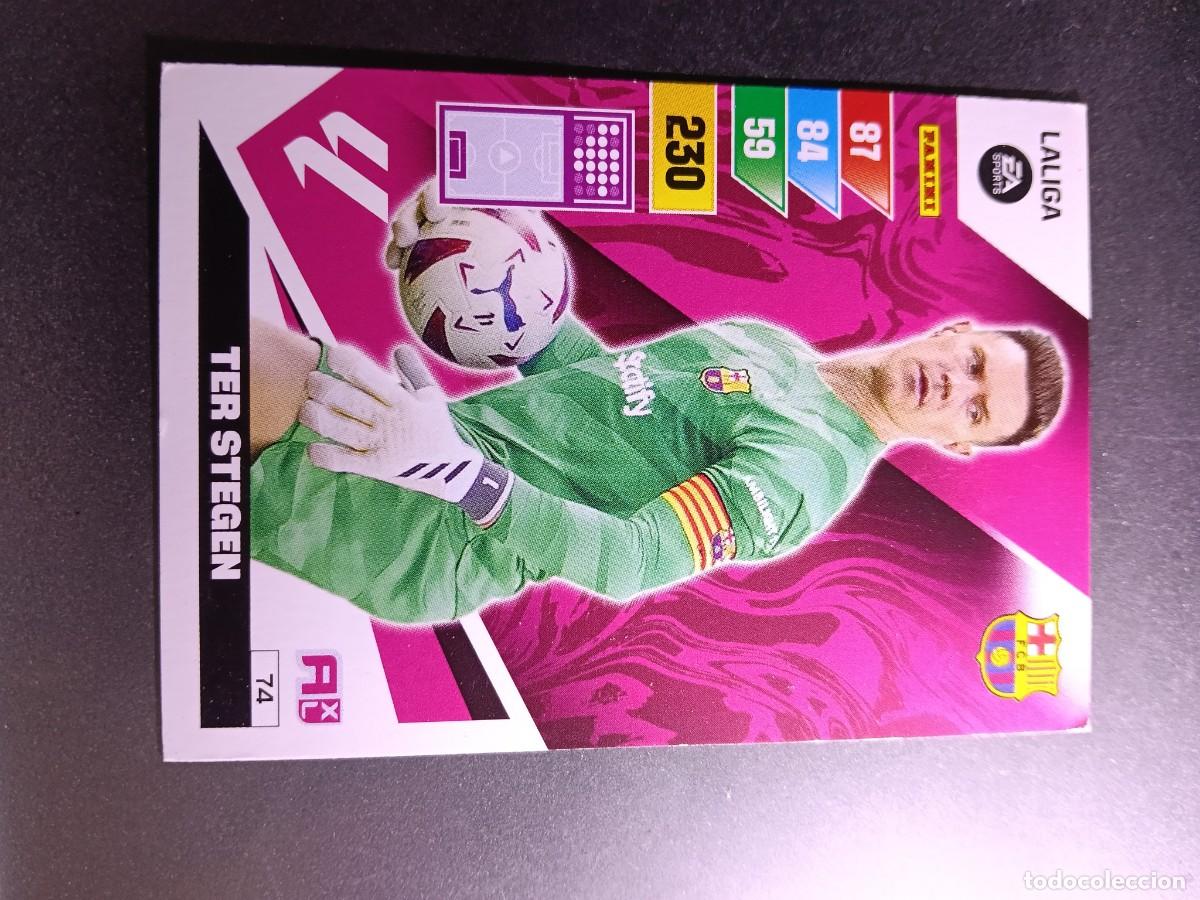Coleccionismo cromos antiguos: ADRENALYN XL TER STEGEN 74 BARCELONA CROMO LIGA 2023 2024 23 24 PANINI