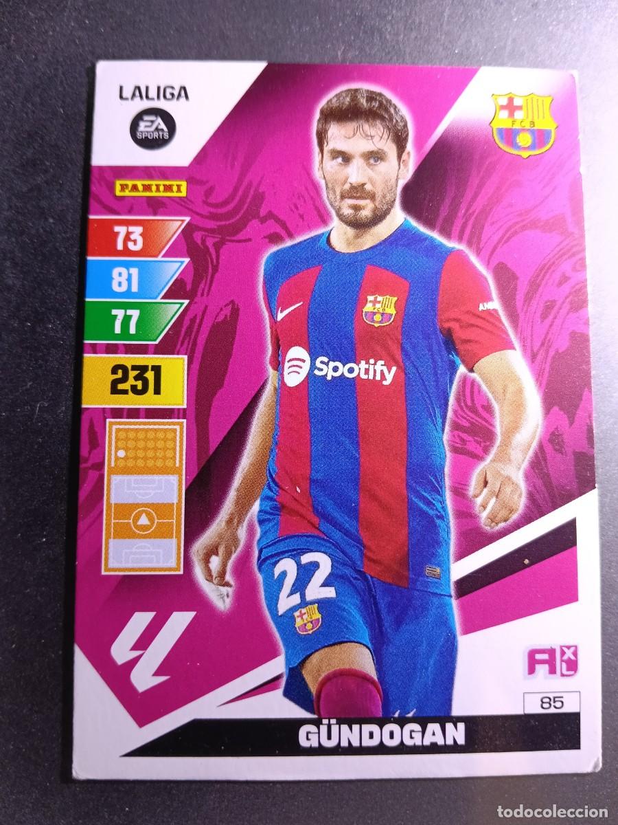 Coleccionismo cromos antiguos: ADRENALYN XL GUNDOGAN 85 BARCELONA CROMO LIGA 2023 2024 23 24 PANINI