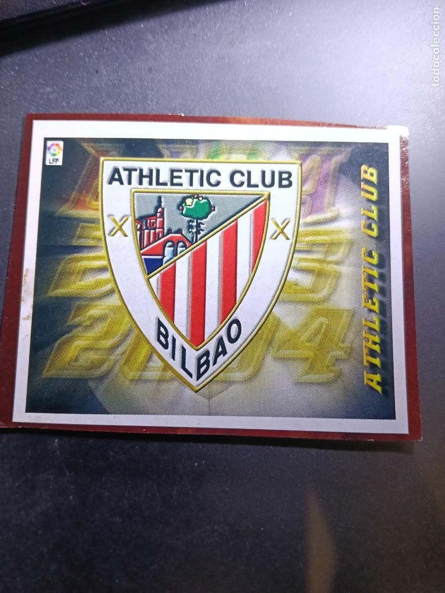 Collectionnisme Cartes &agrave; collectionner anciennes: CROMO ESCUDO ATHLETIC CLUB DE BILBAO LIGA 2003 2004 03 04 ESTE PANINI RECORTADO