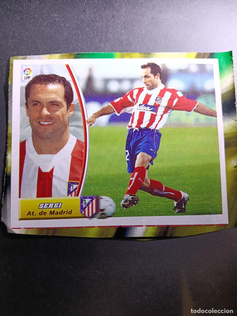 Coleccionismo cromos antiguos: CROMO SERGI ATL&Eacute;TICO DE MADRID LARRAZABAL ATHLETIC CLUB BILBAO 2003 2004 03 04 ESTE PANINI RECORTADO