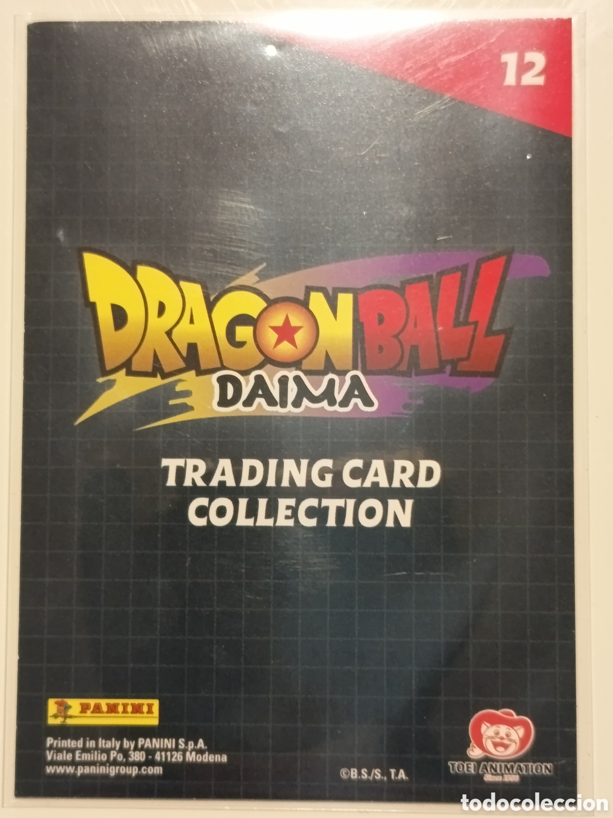 Coleccionismo cromos antiguos: Drag&oacute;n ball daima carta 12 crystal - Foto 2
