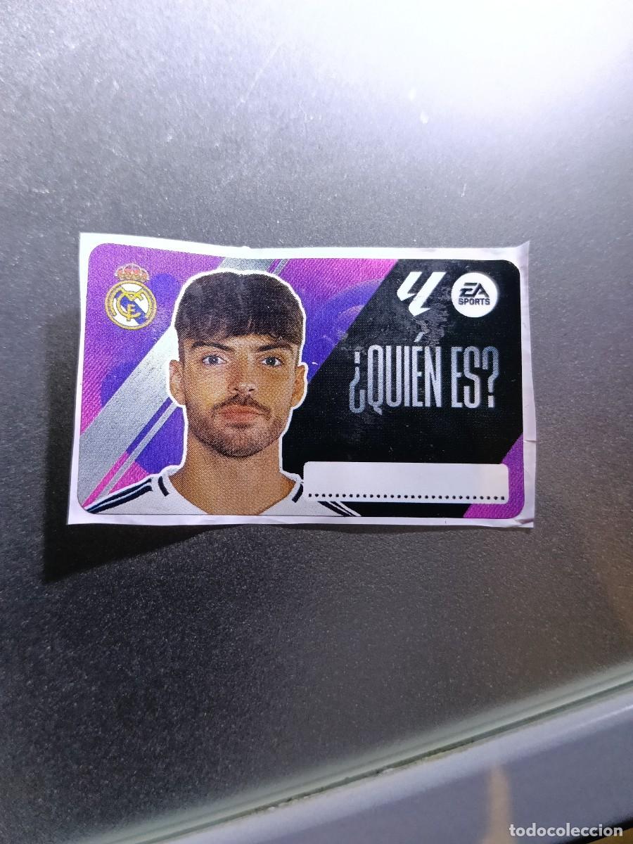 Coleccionismo cromos antiguos: CROMO ASENCIO &iquest;QUIEN ES? REAL MADRID CHICLE LIGA 2025 2026 25 26 ESTE PANINI NUNCA PEGADO