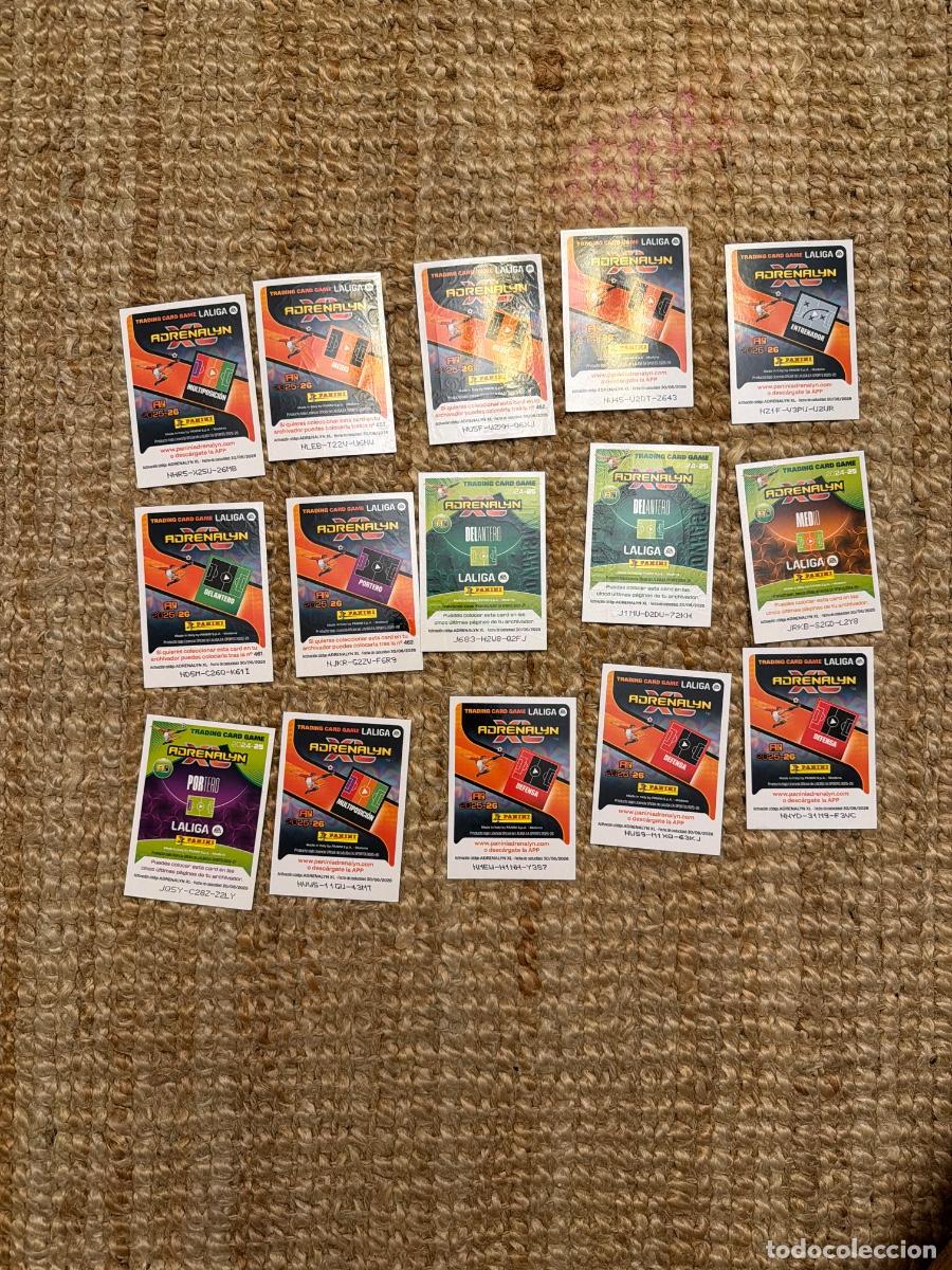 Sammeln alte Sammelbilder: Adrenalyn-XL cromos coleccion