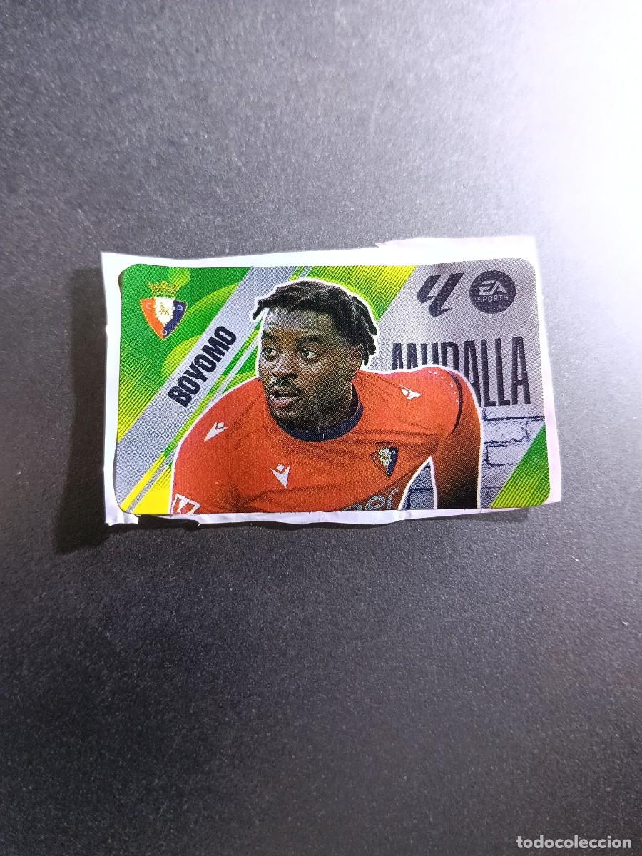 Collezionismo Figurine antiche: CROMO BOYOMO MURALLA OSASUNA CHICLE LIGA 2025 2026 25 26 ESTE PANINI NUNCA PEGADO