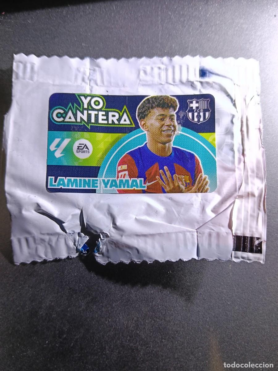 Collectable Antique Stickers: CROMO LAMINE YAMAL YO CANTERA BARCELONA CHICLE LIGA 2024 2025 24 25 ESTE PANINI NUNCA PEGADO