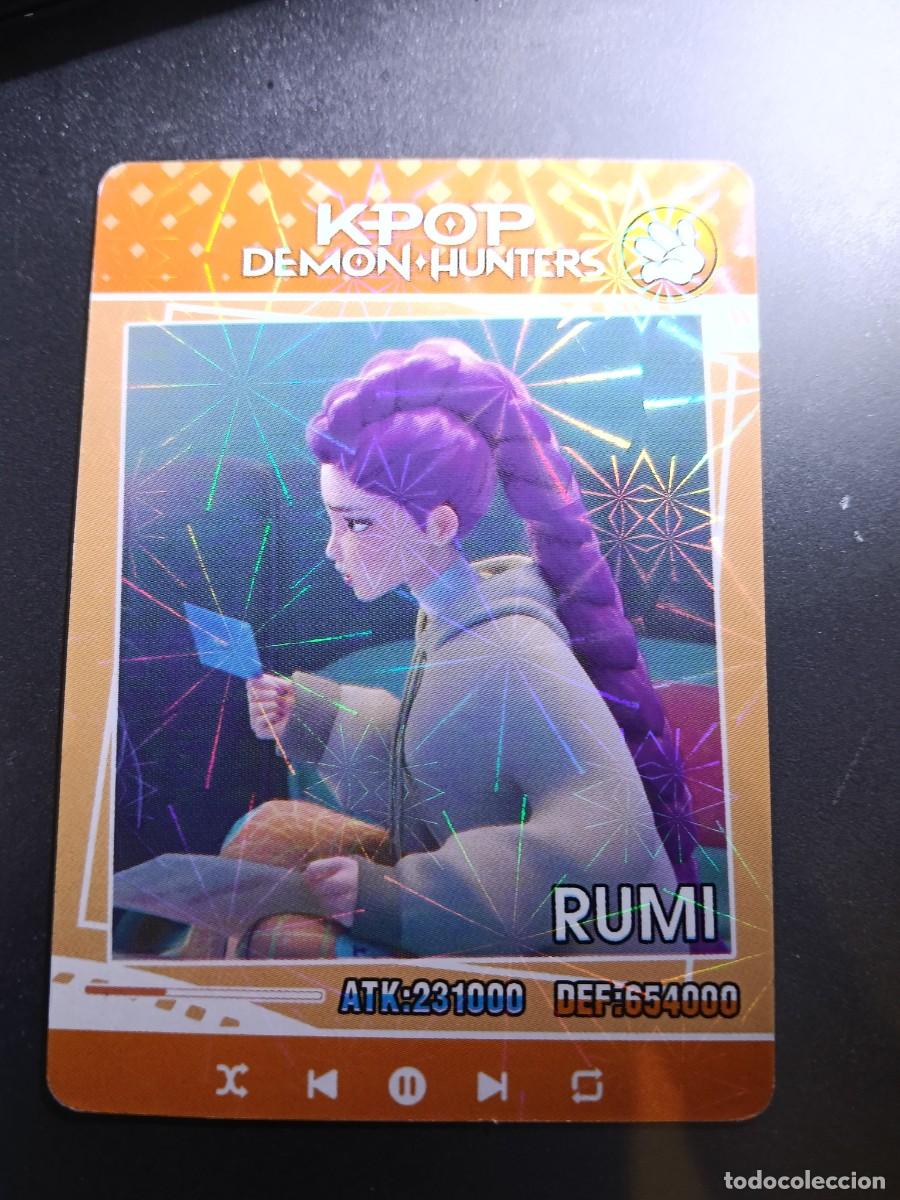Sammeln alte Sammelbilder: CROMO K-POP DEMON HUNTERS RUMI CARTA NARANJA