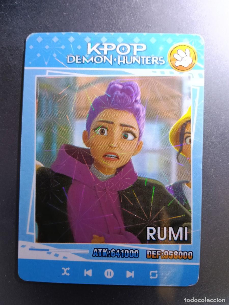 Collectionnisme Cartes &agrave; collectionner anciennes: CROMO K-POP DEMON HUNTERS RUMI CARTA AZUL