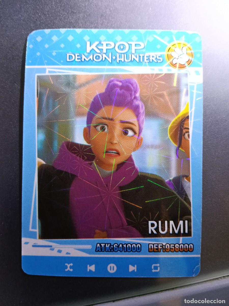 Collectionnisme Cartes &agrave; collectionner anciennes: CROMO K-POP DEMON HUNTERS RUMI CARTA AZUL