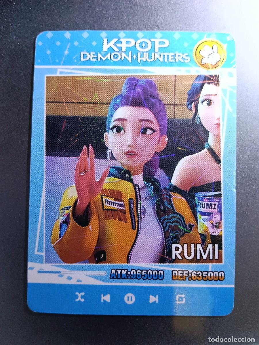 Collectionnisme Cartes &agrave; collectionner anciennes: CROMO K-POP DEMON HUNTERS RUMI CARTA AZUL