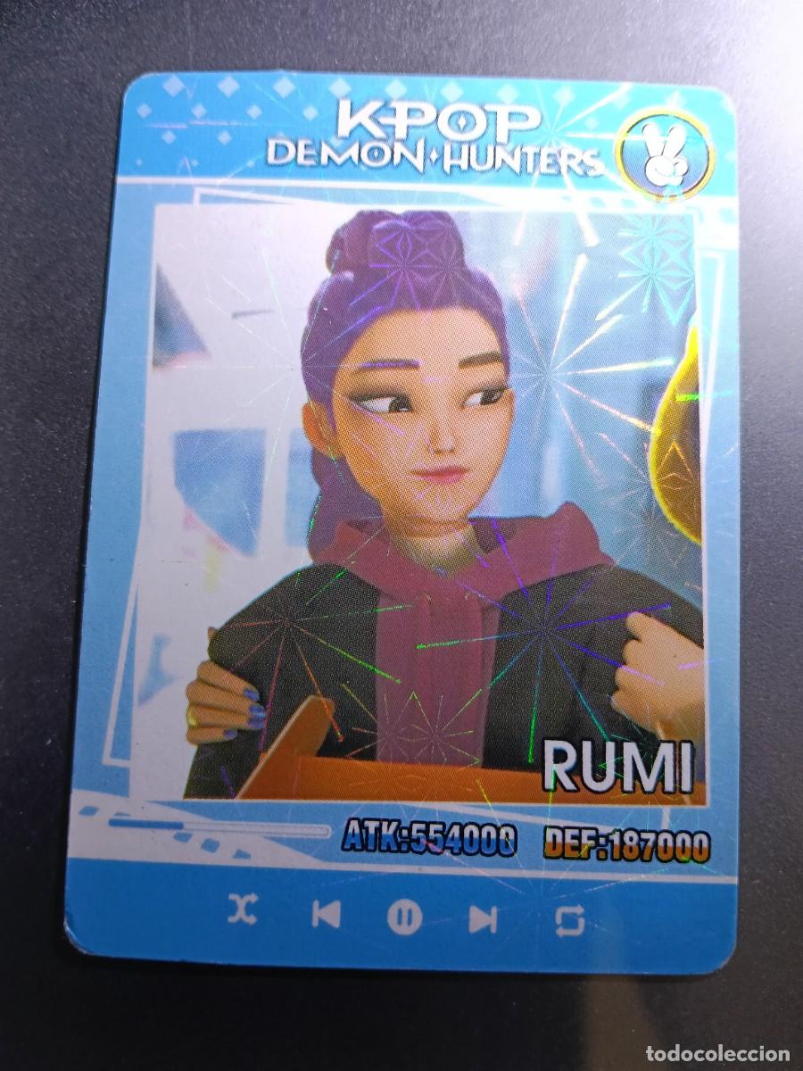 Collectionnisme Cartes &agrave; collectionner anciennes: CROMO K-POP DEMON HUNTERS RUMI CARTA AZUL