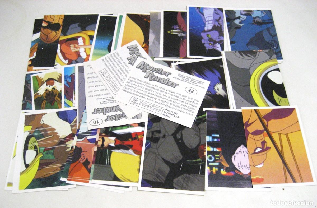 Collezionismo Figurine antiche: LOTE DE 52 CROMOS MONSTER RANCHER. PANINI 1996.