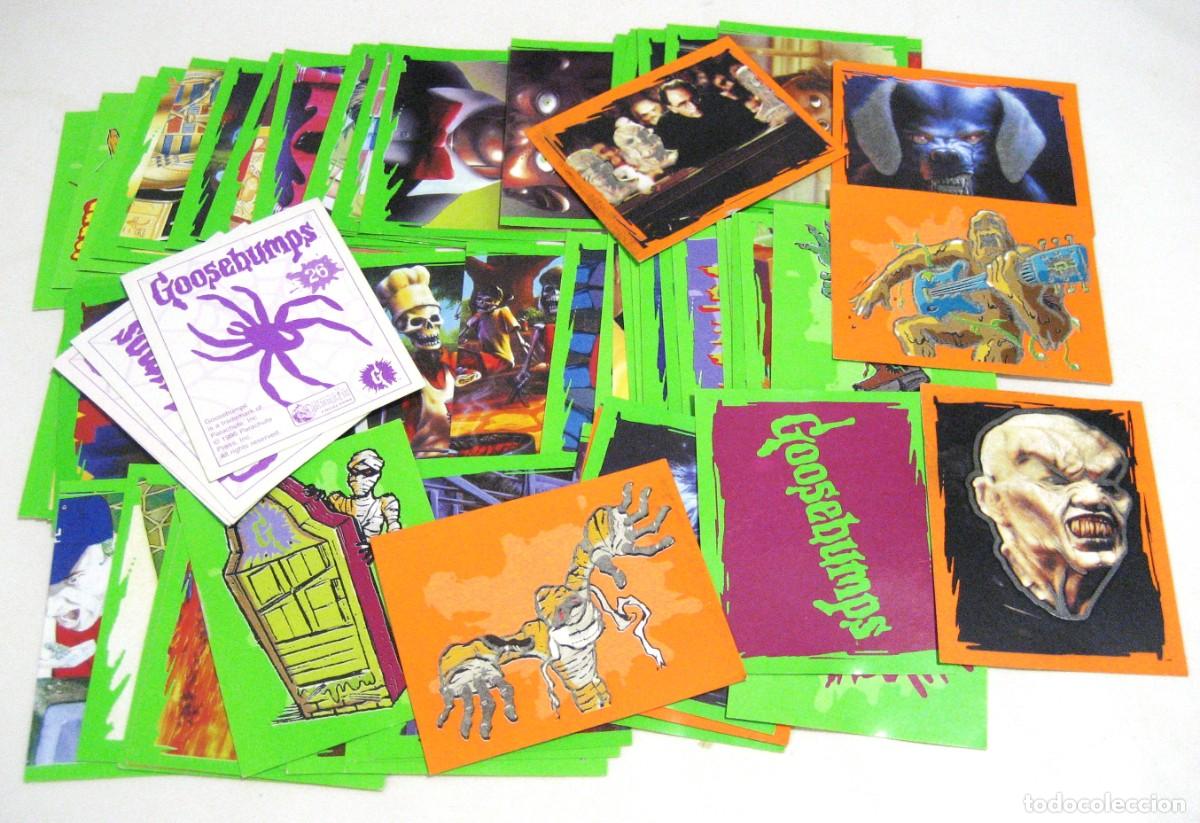 Collezionismo Figurine antiche: LOTE DE 80 CROMOS GOOSEBUMPS. MERLIN, 1996.