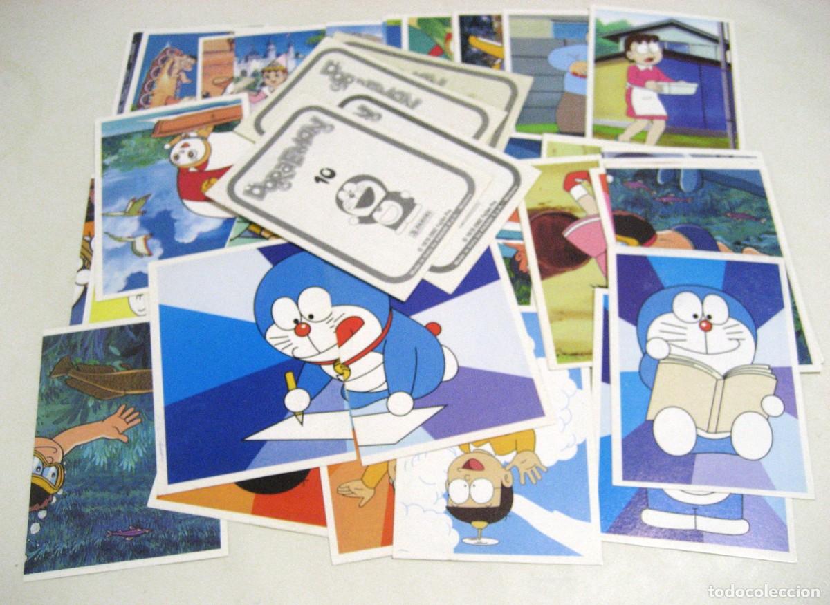 Coleccionismo cromos antiguos: LOTE DE 43 CROMOS DORAEMON. PANINI, 2002.
