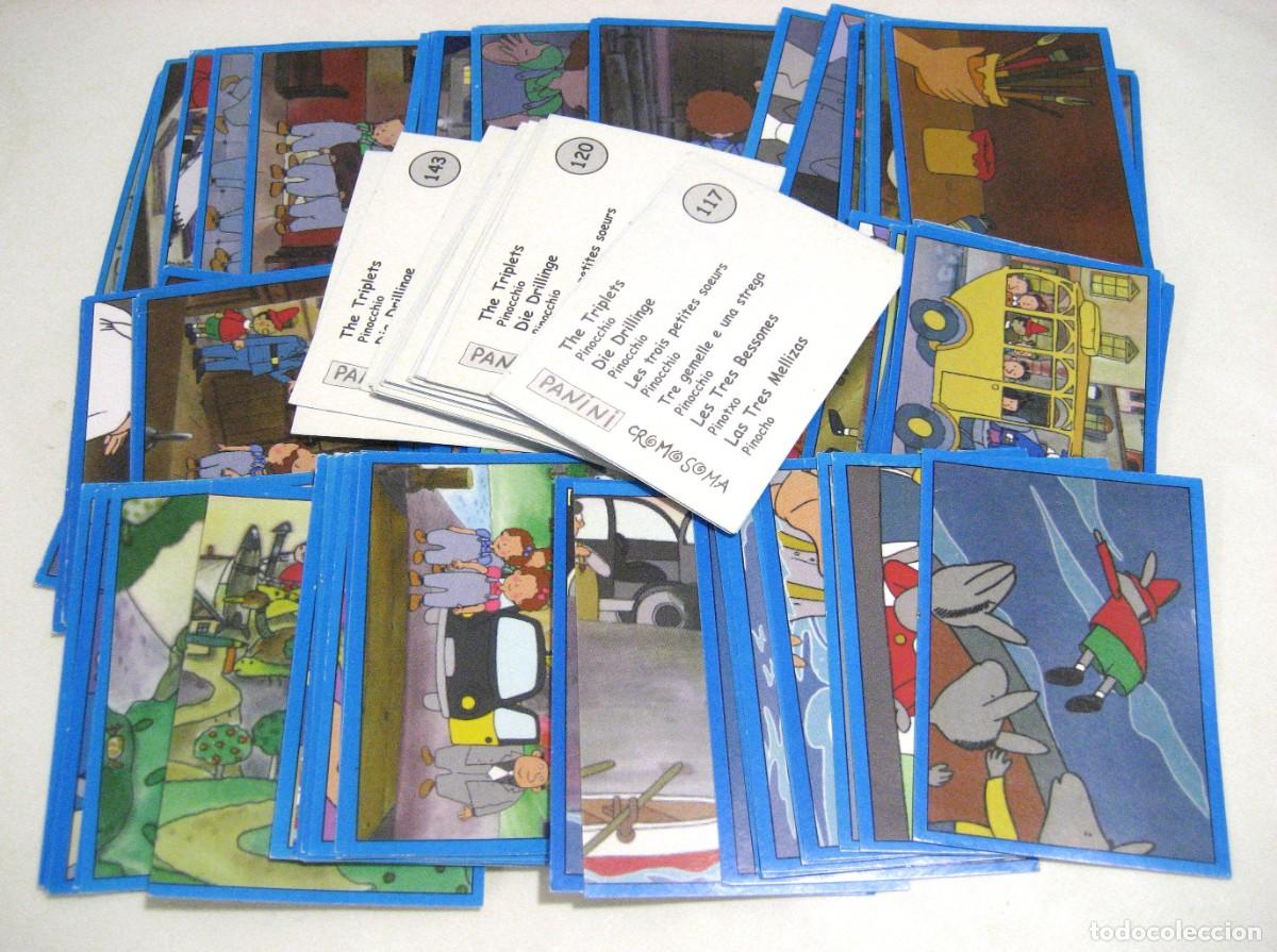 Coleccionismo cromos antiguos: LOTE DE 144 CROMOS LAS TRES MELLIZAS - PINOCHO.