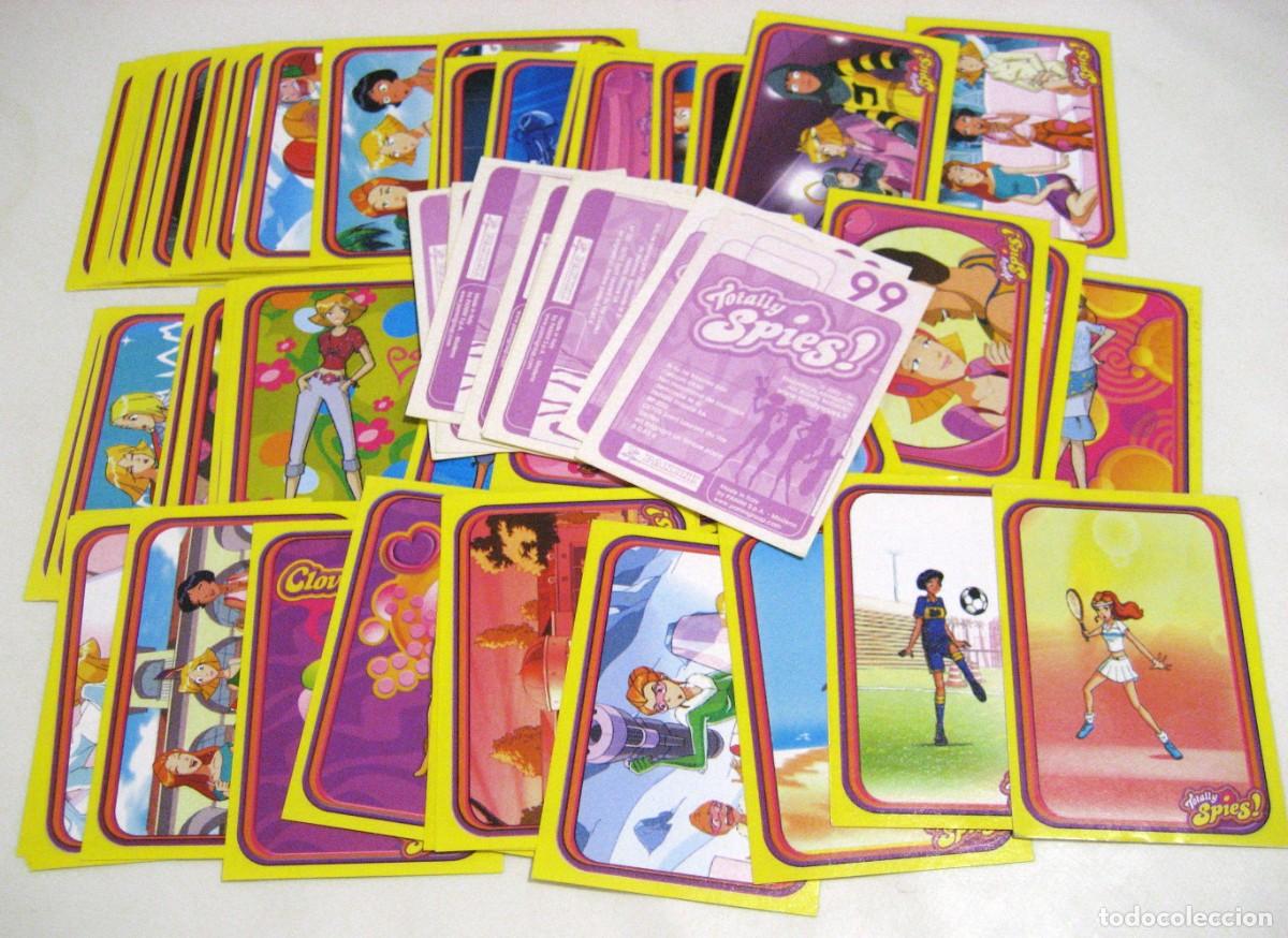 Coleccionismo cromos antiguos: LOTE DE 58 CROMOS TOTALLY SPIES. PANINI, 2003.
