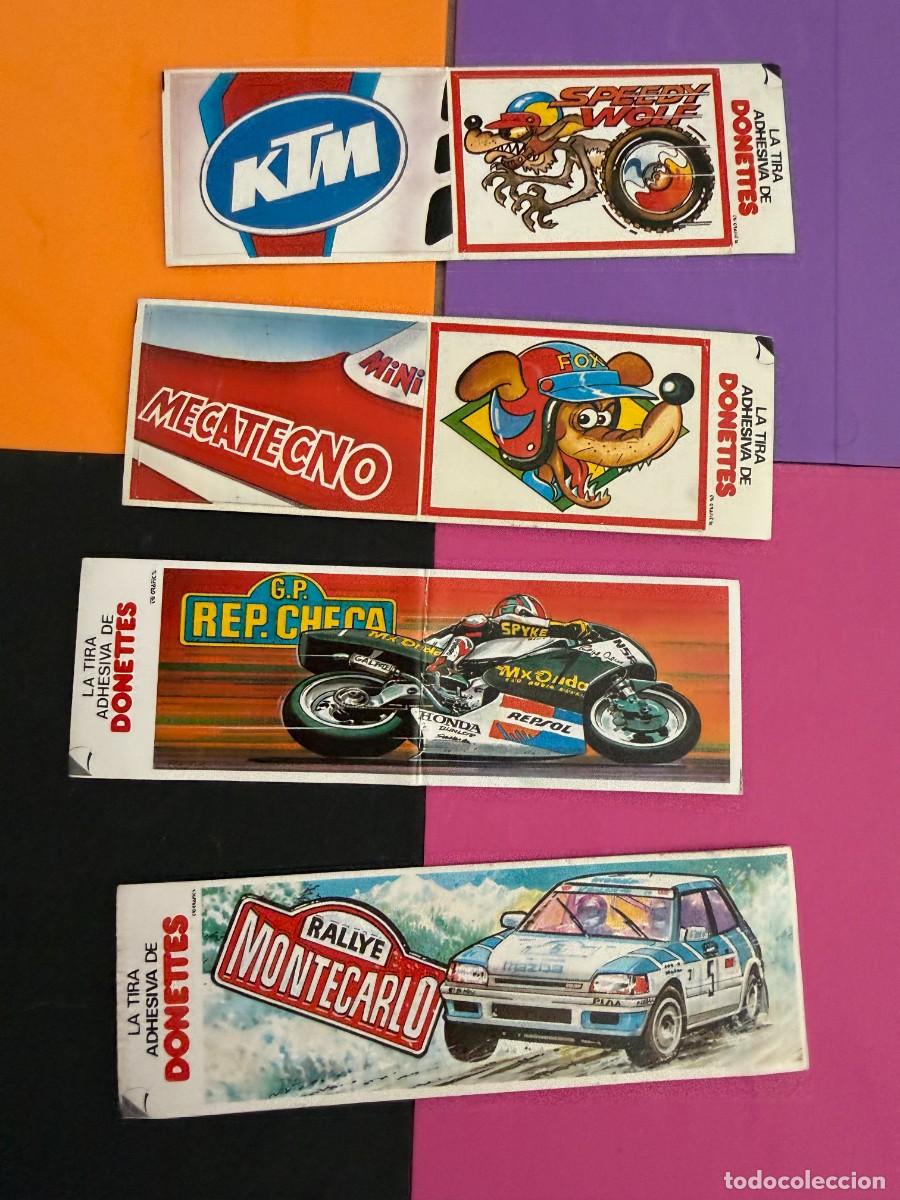 Collectable Antique Stickers: La tira adhesiva de Donettes - 4 de Rallyes y Motociclismo GP