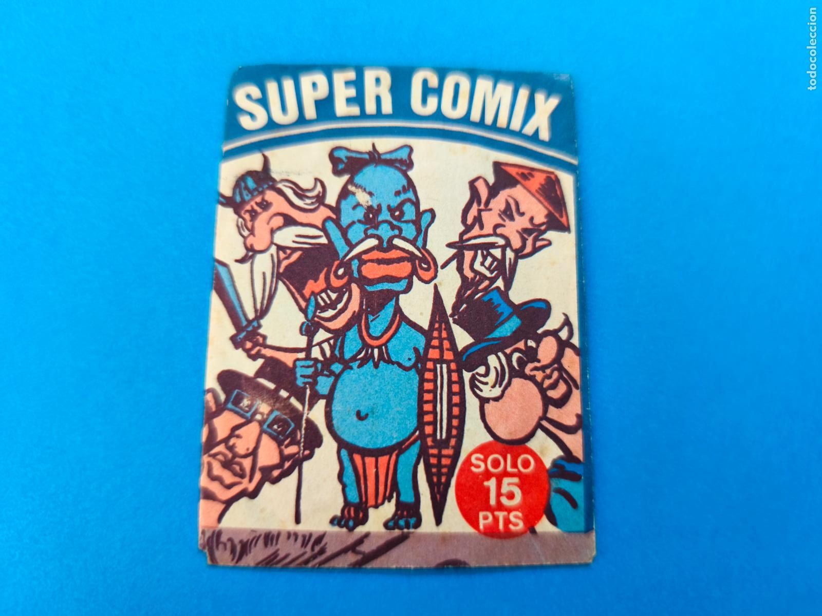 Coleccionismo cromos antiguos: SOBRE DE CROMOS SIN ABRIR DE SUPER COMIX