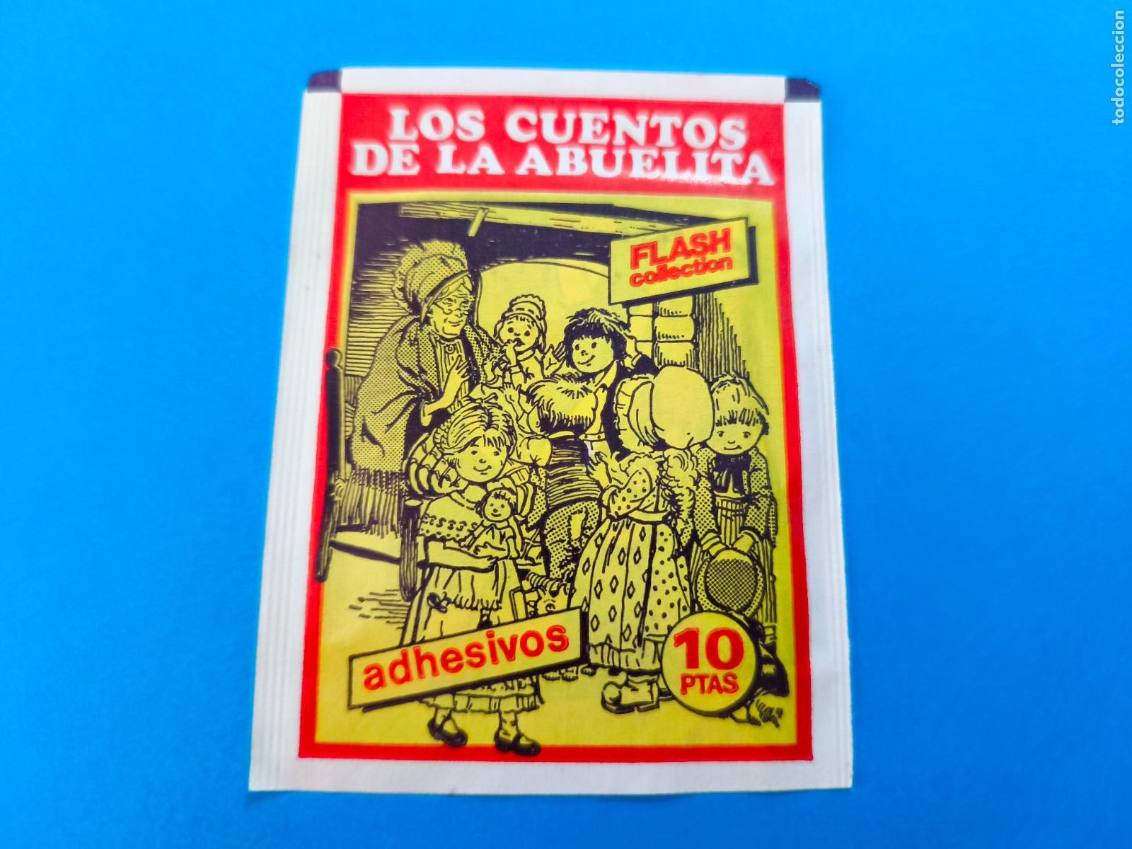 Collectionnisme Cartes &agrave; collectionner anciennes: SOBRE DE CROMOS SIN ABRIR DE LOS CUENTOS DE LA ABUELITA DE BELL CROM