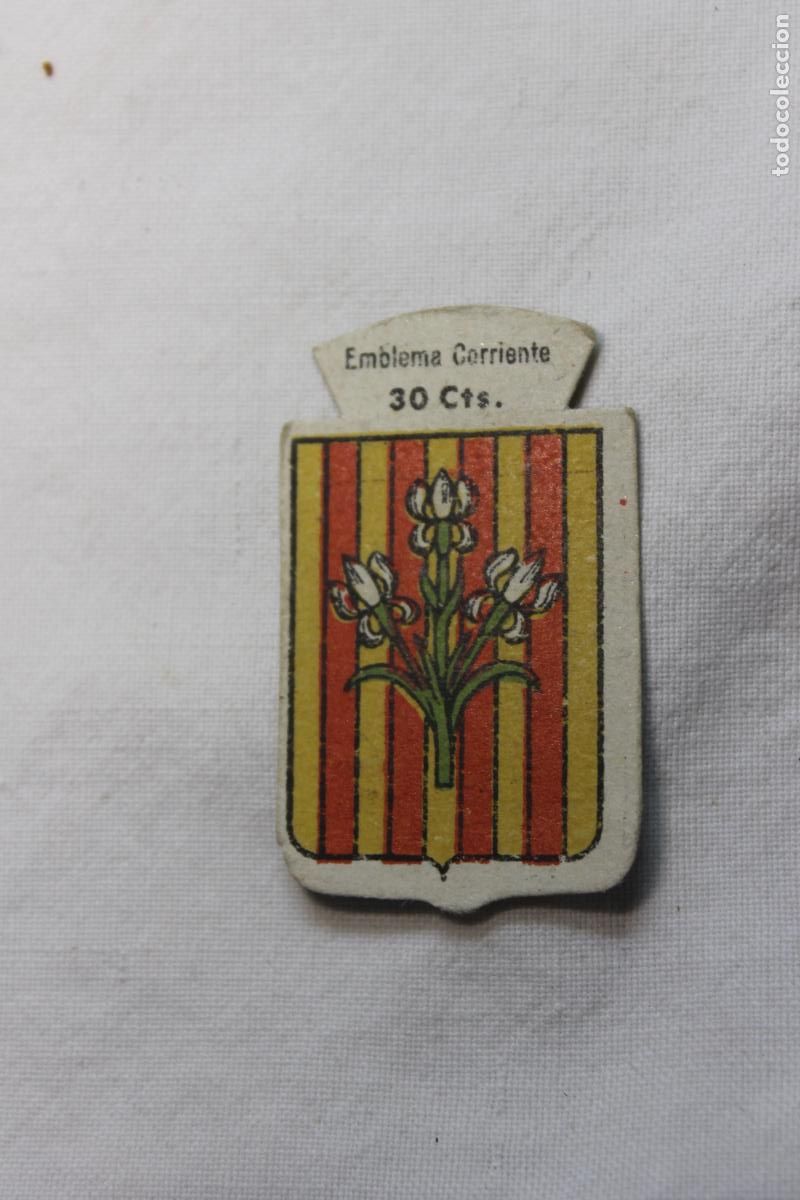 Colecionismo Cromos antigos: EMBLEMA AUXILIO SOCIAL LERIDA N&ordm; 79
