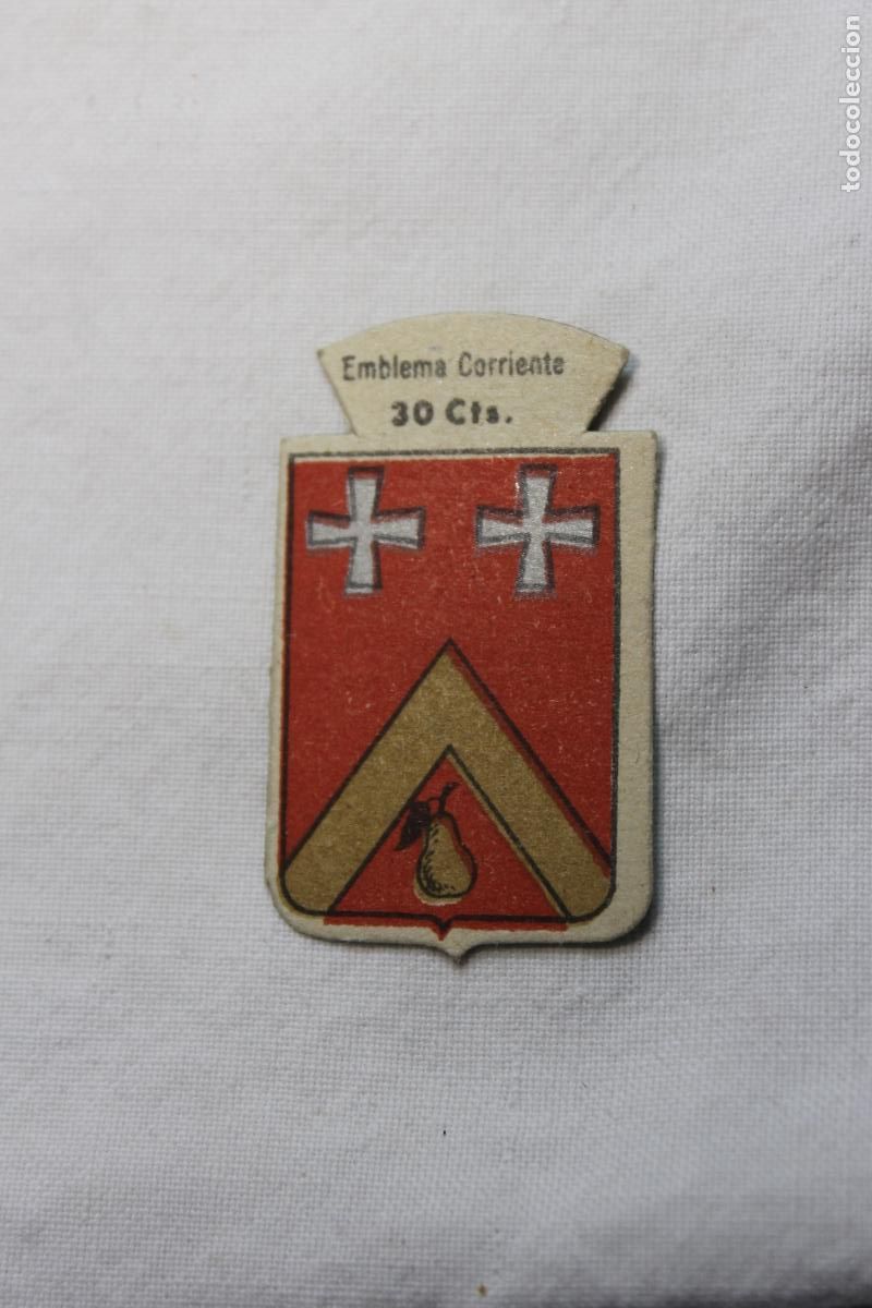 Collectable Antique Stickers: EMBLEMA AUXILIO SOCIAL SUPERA N&ordm; 67