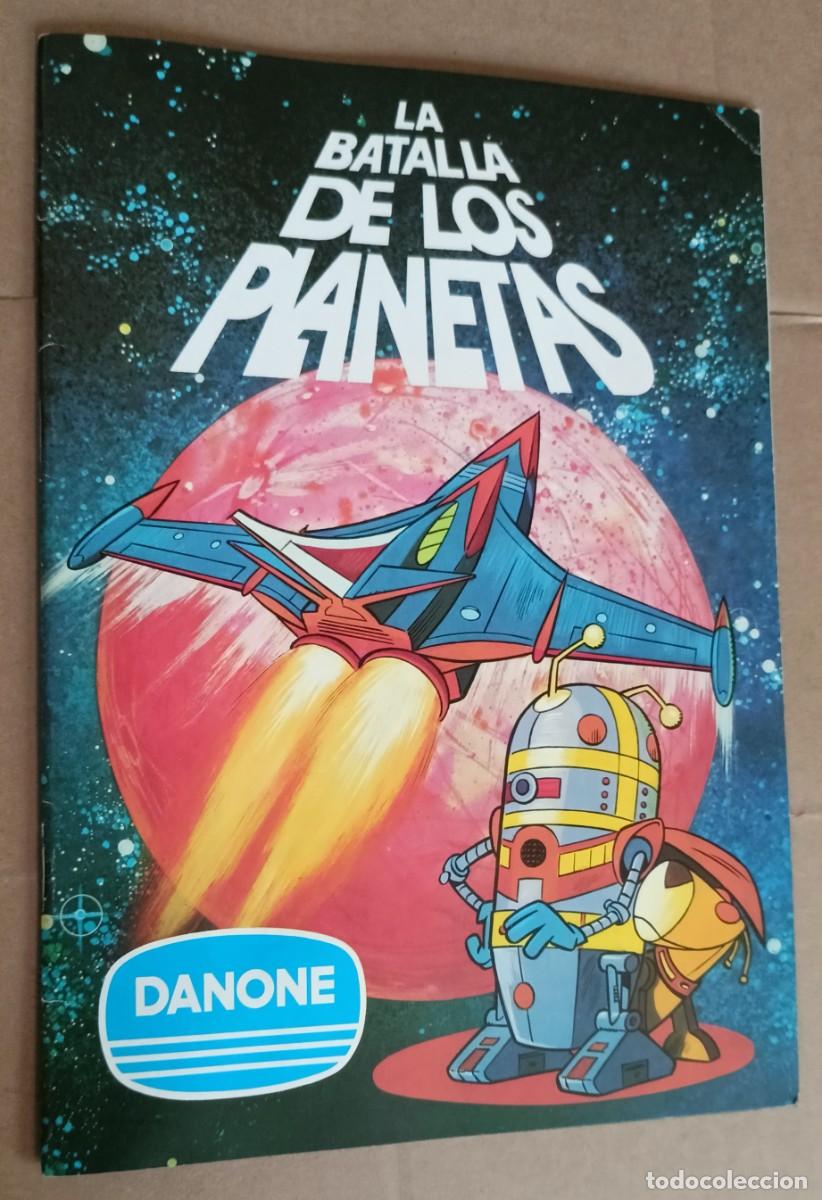 Collectionnisme Cartes &agrave; collectionner anciennes: &Aacute;lbum plancha Vac&iacute;o La Batalla de los planetas Danone
