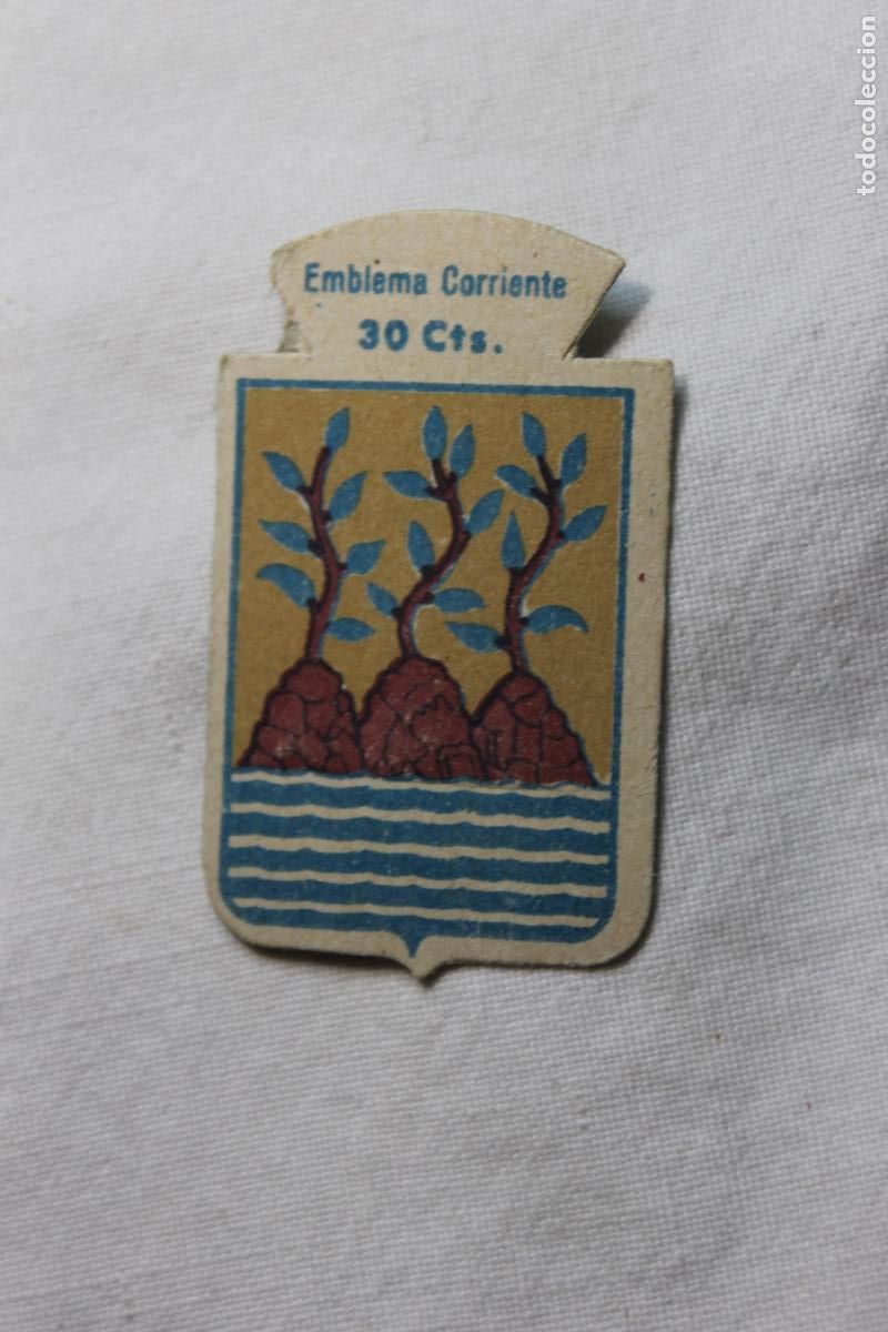 Sammeln alte Sammelbilder: EMBLEMA AUXILIO SOCIAL FAJARDO N&ordm; 58